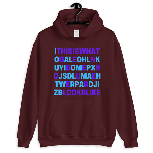 Maroon This Is What GenderQueer Looks Like Unisex Hoodie by Queer In The World Originals sold by Queer In The World: The Shop - LGBT Merch Fashion