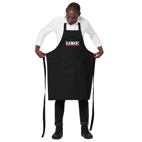  Abrosexual Pride Organic Cotton Apron by Queer In The World Originals sold by Queer In The World: The Shop - LGBT Merch Fashion