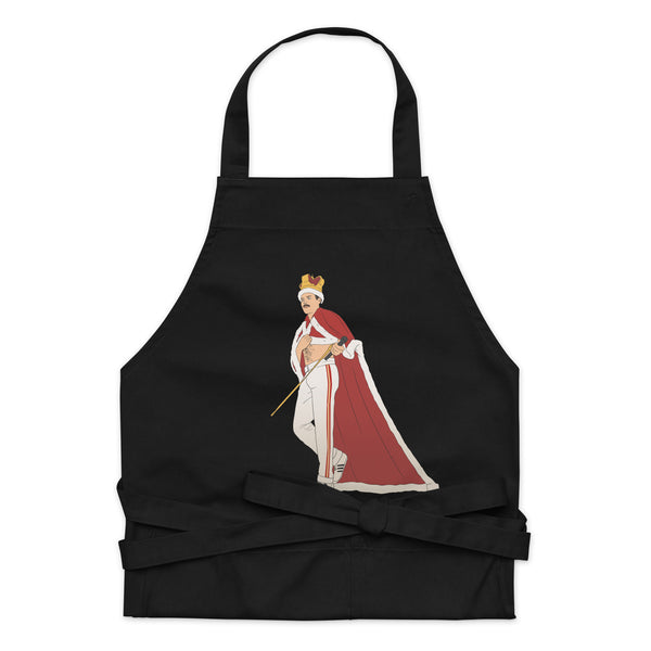  Queen Freddy Mercury Organic Cotton Apron by Queer In The World Originals sold by Queer In The World: The Shop - LGBT Merch Fashion