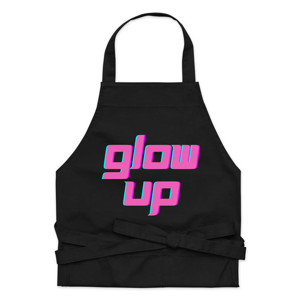  Glow Up Organic Cotton Apron by Queer In The World Originals sold by Queer In The World: The Shop - LGBT Merch Fashion