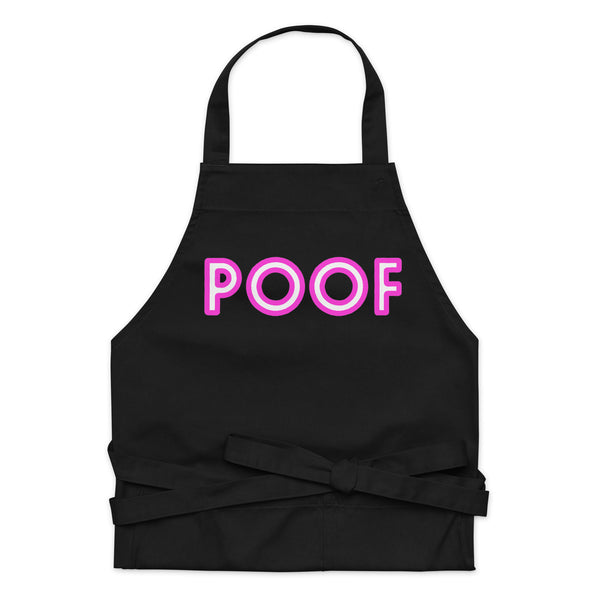  Poof Organic Cotton Apron by Queer In The World Originals sold by Queer In The World: The Shop - LGBT Merch Fashion