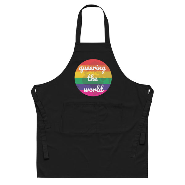  Queering The World  Organic Cotton Apron by Queer In The World Originals sold by Queer In The World: The Shop - LGBT Merch Fashion