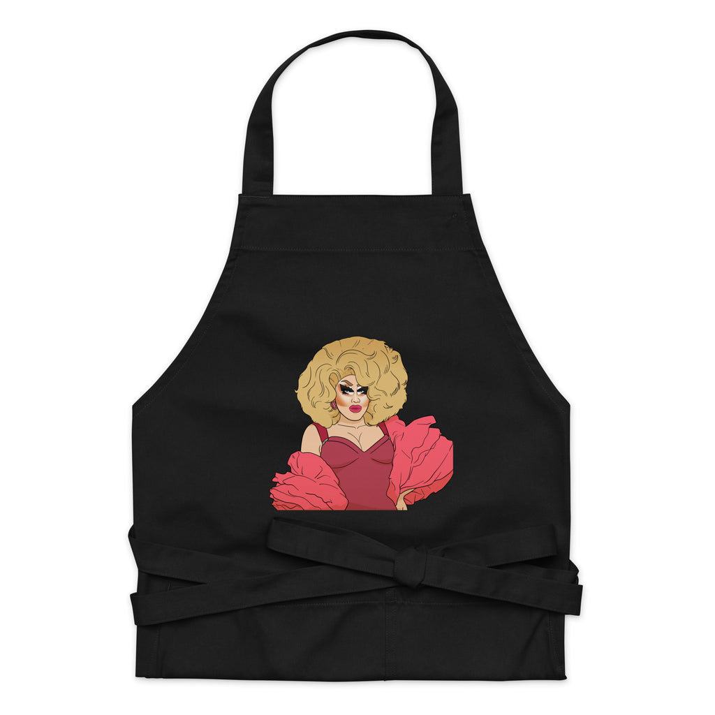  Sassy Trixie Mattel Organic Cotton Apron by Queer In The World Originals sold by Queer In The World: The Shop - LGBT Merch Fashion