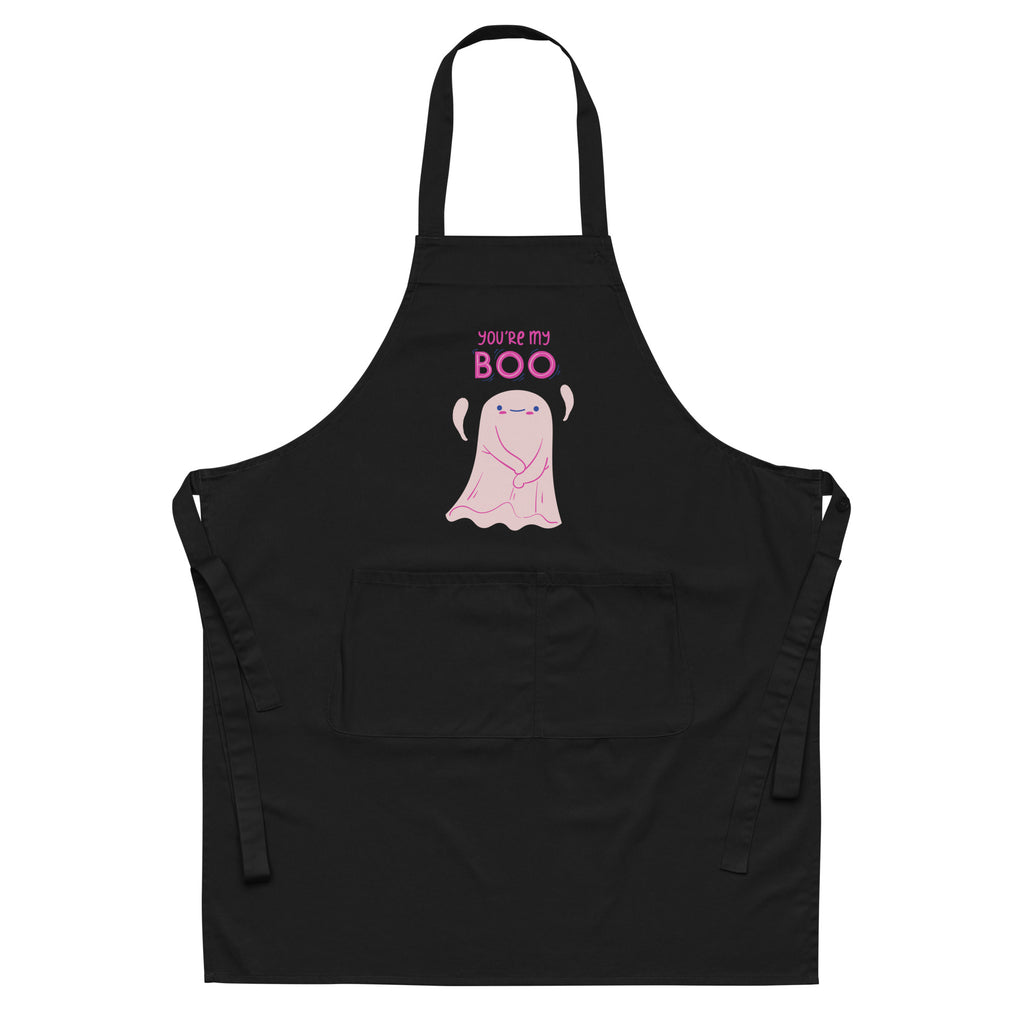  You're My Boo! Organic Cotton Apron by Queer In The World Originals sold by Queer In The World: The Shop - LGBT Merch Fashion