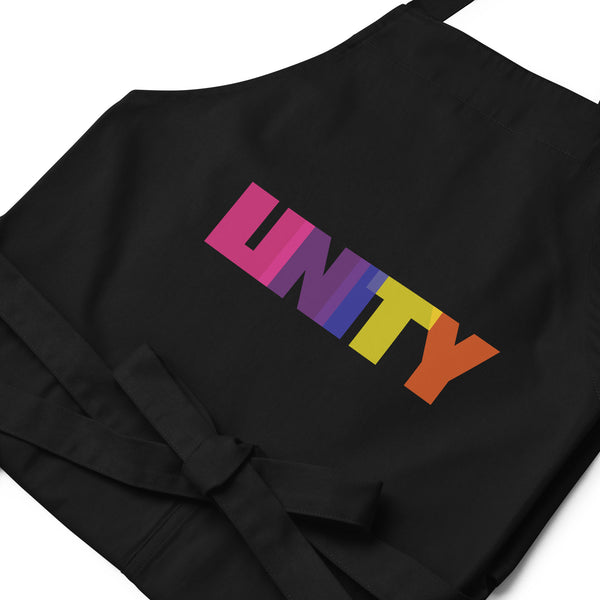  Unity Organic Cotton Apron by Queer In The World Originals sold by Queer In The World: The Shop - LGBT Merch Fashion