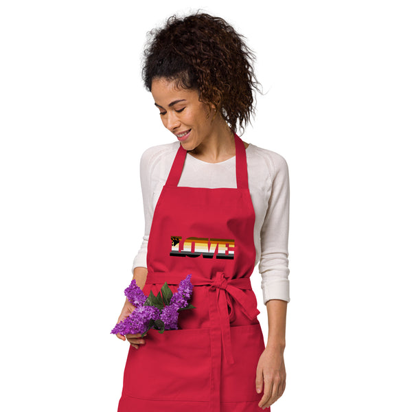  Gay Bear Pride Organic Cotton Apron by Queer In The World Originals sold by Queer In The World: The Shop - LGBT Merch Fashion