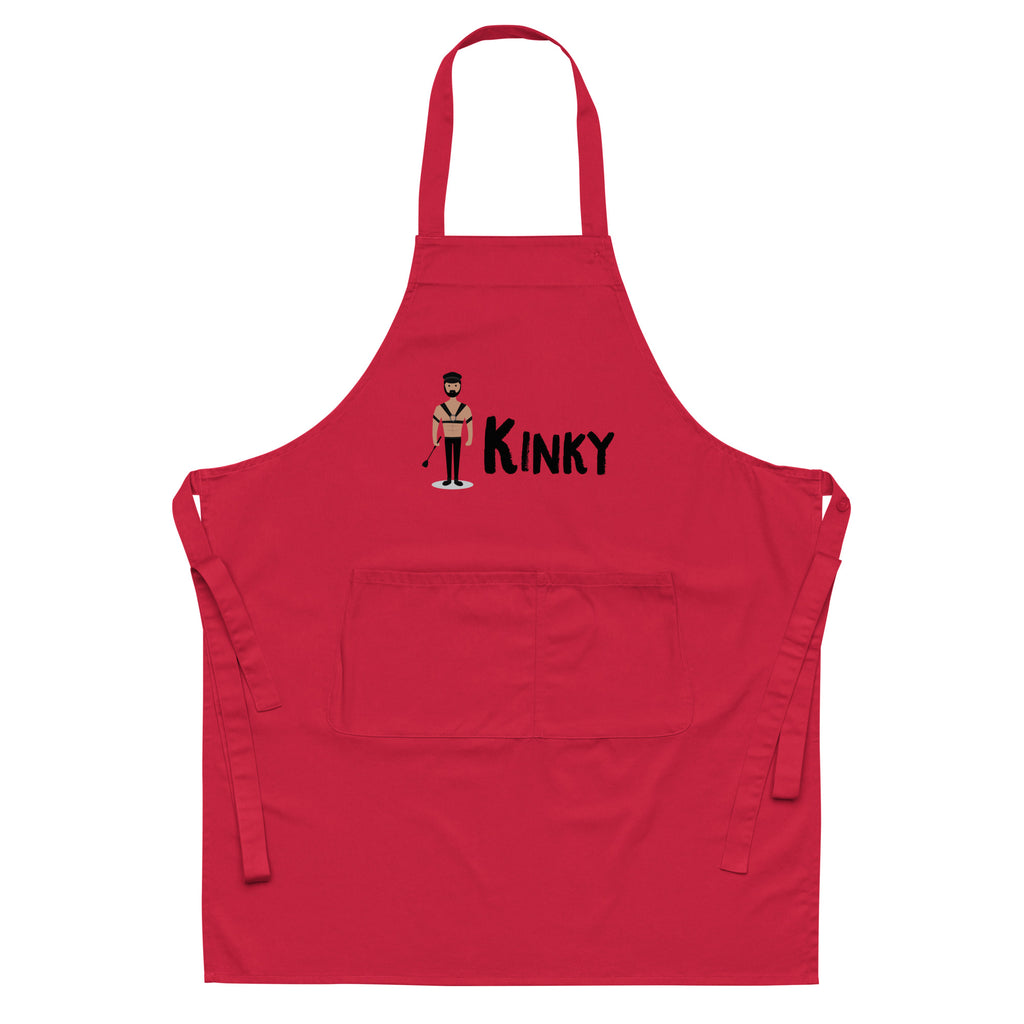  Kinky Organic Cotton Apron by Queer In The World Originals sold by Queer In The World: The Shop - LGBT Merch Fashion