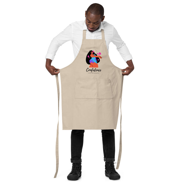  Body Confidence Organic Cotton Apron by Queer In The World Originals sold by Queer In The World: The Shop - LGBT Merch Fashion