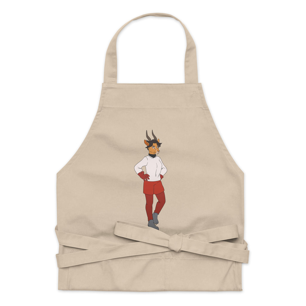  Sporty Dyke Organic Cotton Apron by Queer In The World Originals sold by Queer In The World: The Shop - LGBT Merch Fashion