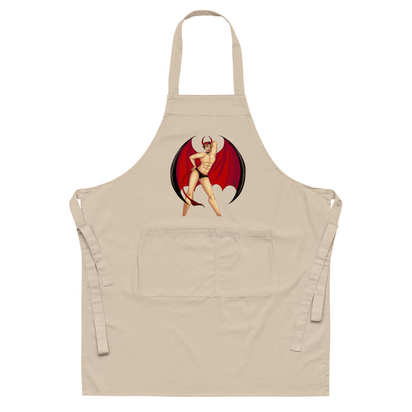  Gay Devil Organic Cotton Apron by Queer In The World Originals sold by Queer In The World: The Shop - LGBT Merch Fashion