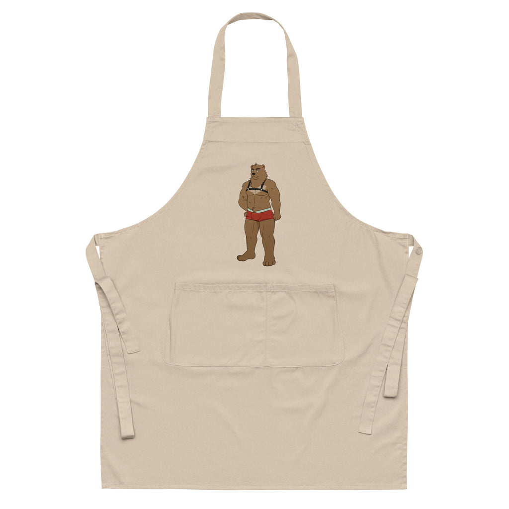  Gay Bear Organic Cotton Apron by Queer In The World Originals sold by Queer In The World: The Shop - LGBT Merch Fashion