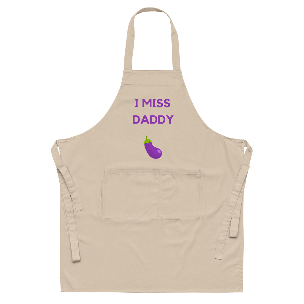  I Miss Daddy Organic Cotton Apron by Queer In The World Originals sold by Queer In The World: The Shop - LGBT Merch Fashion