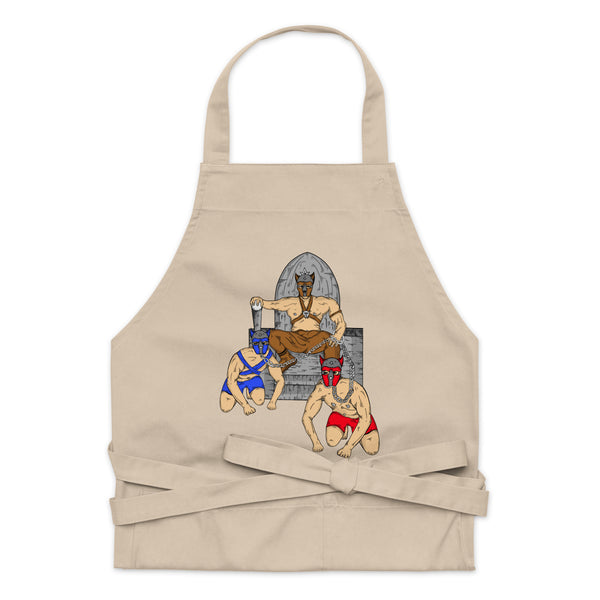  Pup Play Organic Cotton Apron by Queer In The World Originals sold by Queer In The World: The Shop - LGBT Merch Fashion