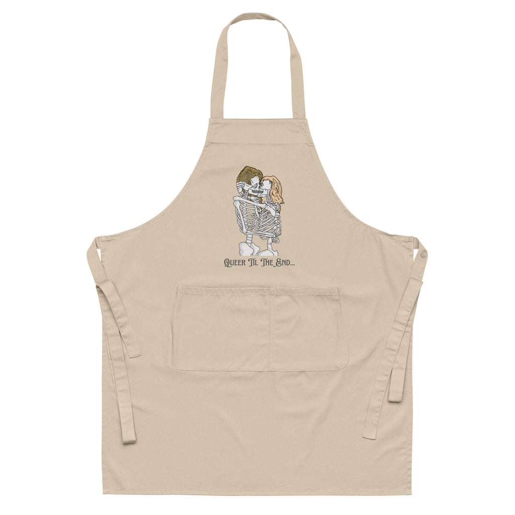  Queer Til The End Organic Cotton Apron by Queer In The World Originals sold by Queer In The World: The Shop - LGBT Merch Fashion