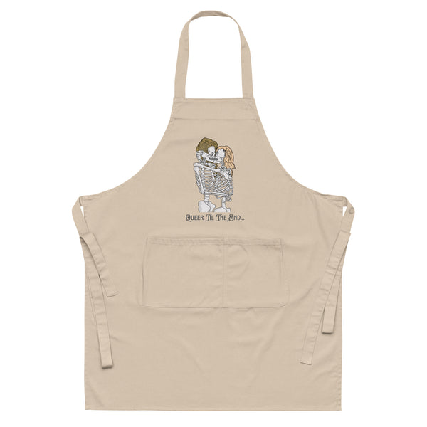  Queer Til The End Organic Cotton Apron by Queer In The World Originals sold by Queer In The World: The Shop - LGBT Merch Fashion