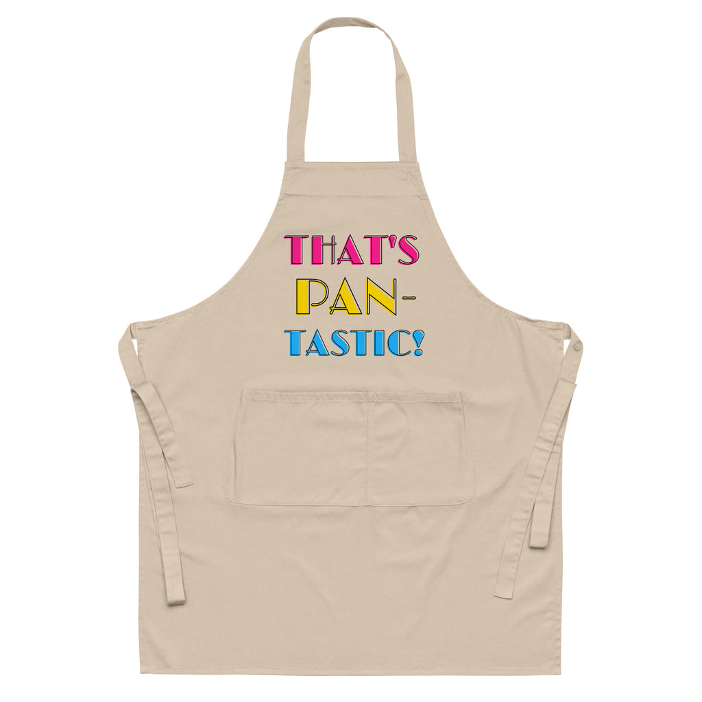  That's Pan-Tastic! Organic Cotton Apron by Queer In The World Originals sold by Queer In The World: The Shop - LGBT Merch Fashion