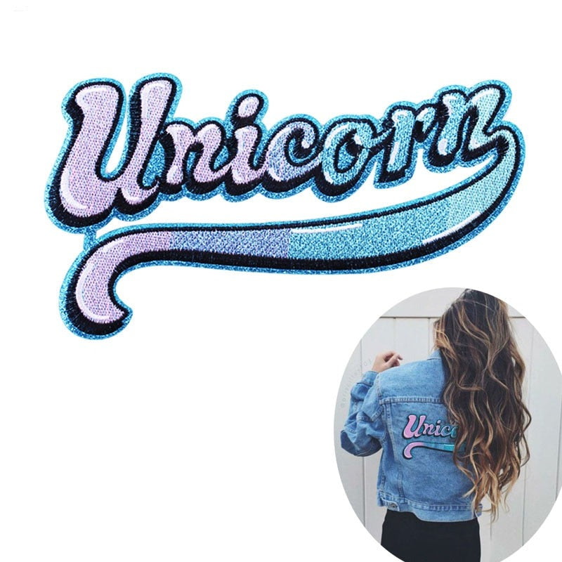  Unicorn Iron On Embroidered Patch by Queer In The World sold by Queer In The World: The Shop - LGBT Merch Fashion