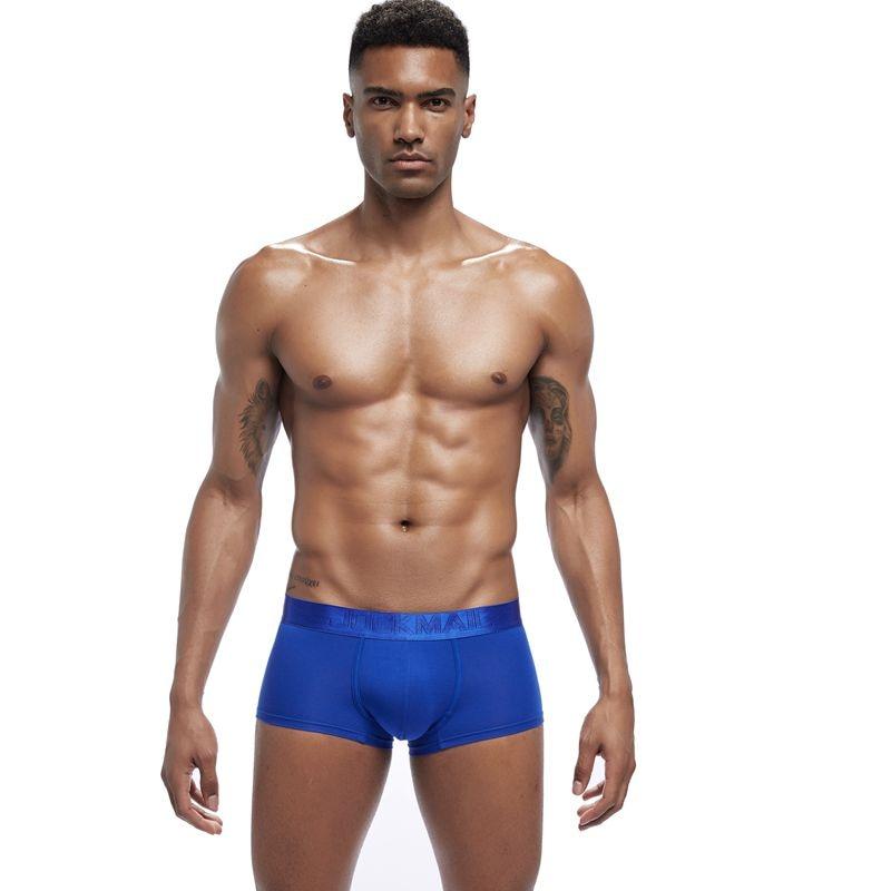 JOCKMAIL Brand Men Briefs Sexy Men Underwear Briefs Gay Underwear Male  Panties (M, Blue) : : Clothing, Shoes & Accessories