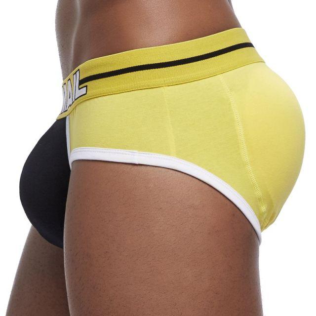 JOCKMAIL Men's 3D Padded Enhance Sexy Underwear Push Up Butt