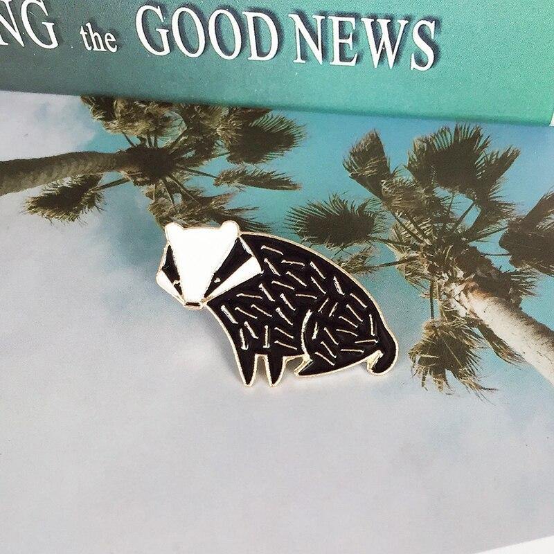  Badger Enamel Pin by Queer In The World sold by Queer In The World: The Shop - LGBT Merch Fashion