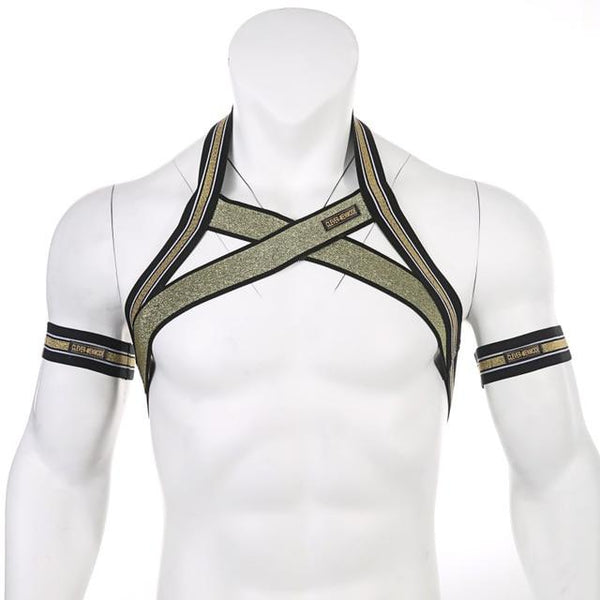 Thicc All That Glitters Is Not Gold Elastic Harness by Oberlo sold by Queer In The World: The Shop - LGBT Merch Fashion