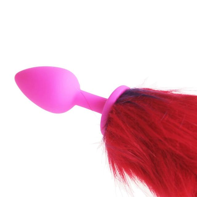 Rainbow-Colored Tail Plug Sex Toy Queer In The World: The Shop Rainbow-Colored Tail Plug Sex Toy Queer In The World: The Shop