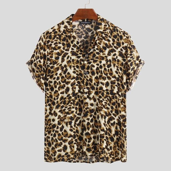  Classic Leopard Print Shirt by Queer In The World sold by Queer In The World: The Shop - LGBT Merch Fashion