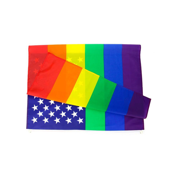  USA Gay Pride Flag by Queer In The World sold by Queer In The World: The Shop - LGBT Merch Fashion