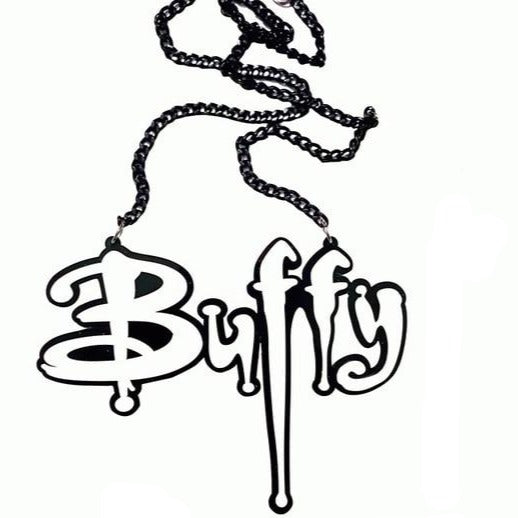  Buffy Acrylic Statement Chain Necklace by Queer In The World sold by Queer In The World: The Shop - LGBT Merch Fashion