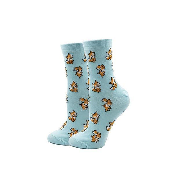  Cute Fox Socks by Queer In The World sold by Queer In The World: The Shop - LGBT Merch Fashion