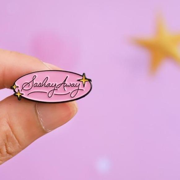  Sashay Away Enamel Pin by Queer In The World sold by Queer In The World: The Shop - LGBT Merch Fashion