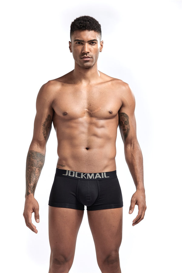  Jockmail Low Waist Boxers (4 Pack) by Queer In The World sold by Queer In The World: The Shop - LGBT Merch Fashion
