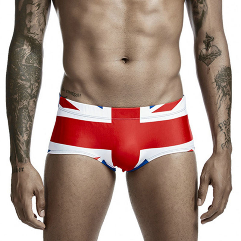  Union Jack Swim Trunks by Queer In The World sold by Queer In The World: The Shop - LGBT Merch Fashion