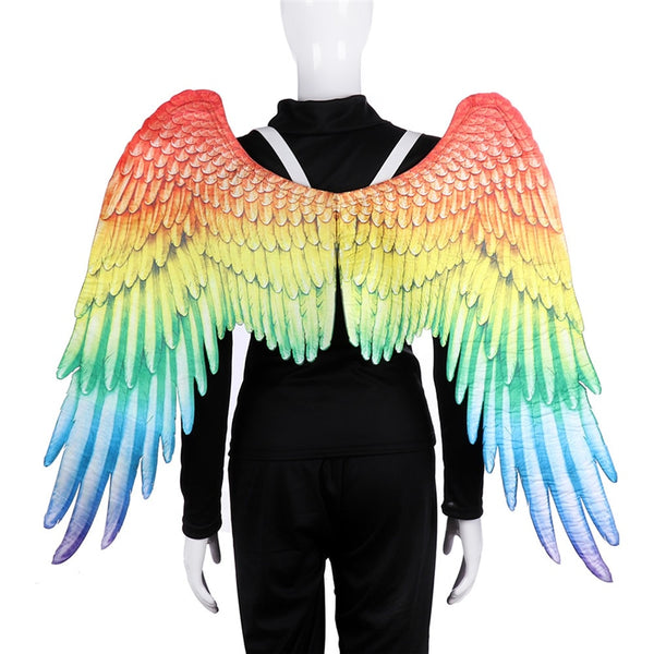  LGBT Angel Rainbow Wings Costume by Queer In The World sold by Queer In The World: The Shop - LGBT Merch Fashion
