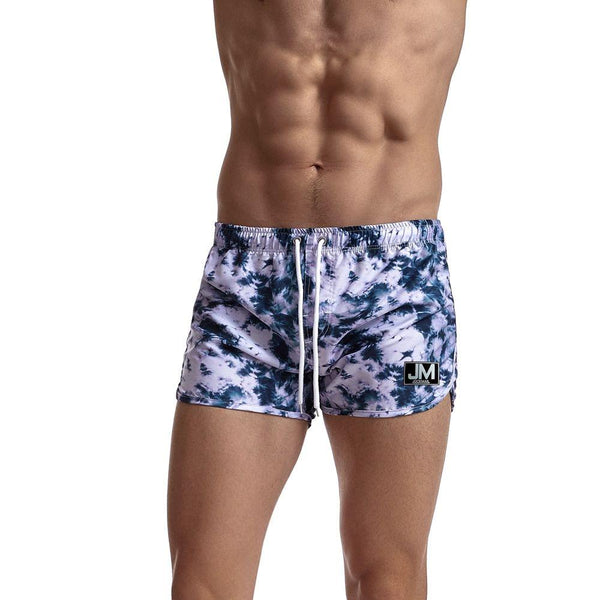  Jockmail Purple Acid Board Shorts by Queer In The World sold by Queer In The World: The Shop - LGBT Merch Fashion