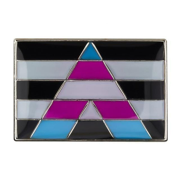  Trans Ally Enamel Pin by Queer In The World sold by Queer In The World: The Shop - LGBT Merch Fashion