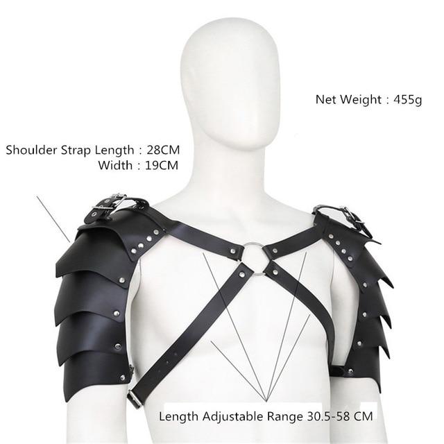 Exquisite Leather Harness for Men: BDSM Men's Harness 