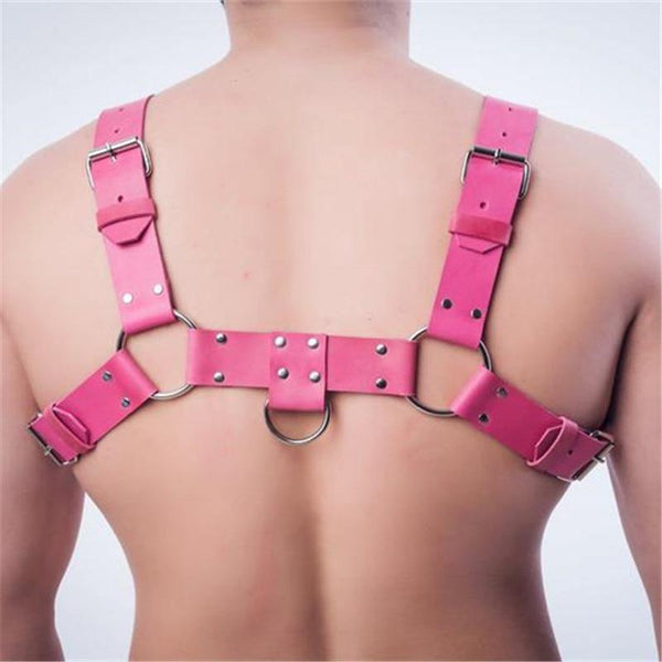  Basic Hot Pink Harness by Queer In The World sold by Queer In The World: The Shop - LGBT Merch Fashion