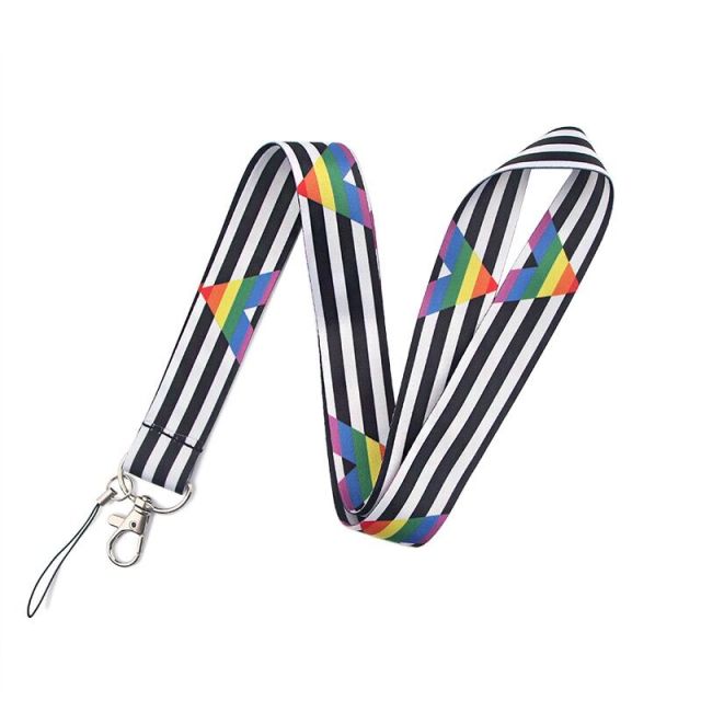  Straight Ally Lanyard by Queer In The World sold by Queer In The World: The Shop - LGBT Merch Fashion