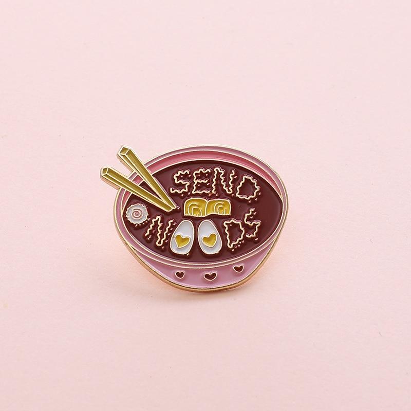  Send Noods Enamel Pin by Queer In The World sold by Queer In The World: The Shop - LGBT Merch Fashion