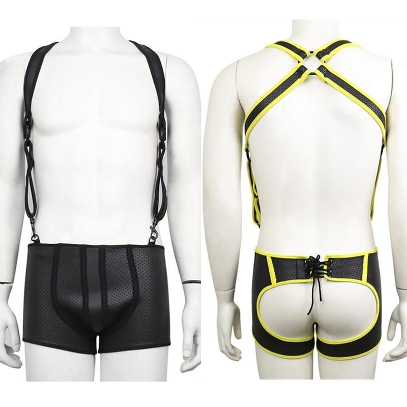 Medium Black Set Backless Fetishwear Suspenders by Queer In The World sold by Queer In The World: The Shop - LGBT Merch Fashion