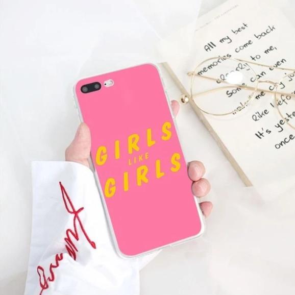  Girls Like Girls iPhone Case by Queer In The World sold by Queer In The World: The Shop - LGBT Merch Fashion