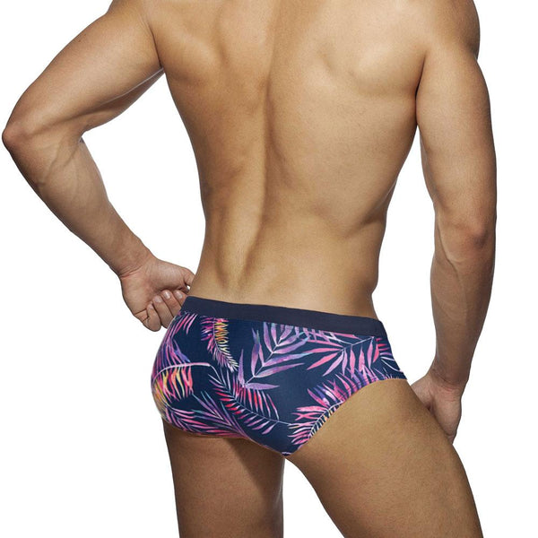  Floral Fern Swim Briefs by Queer In The World sold by Queer In The World: The Shop - LGBT Merch Fashion