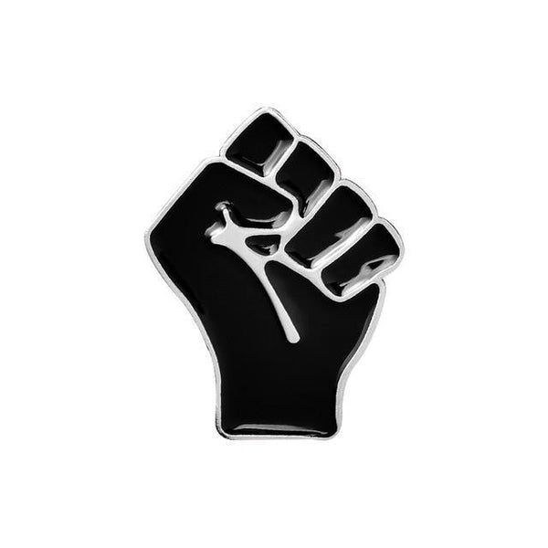  Black Lives Matter Black Fist Enamel Pin by Queer In The World sold by Queer In The World: The Shop - LGBT Merch Fashion