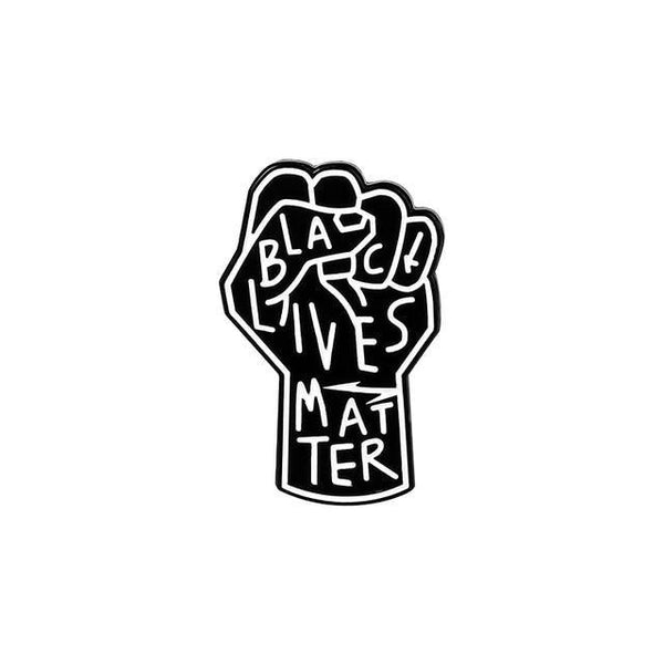  Black Lives Matter Enamel Pin by Queer In The World sold by Queer In The World: The Shop - LGBT Merch Fashion