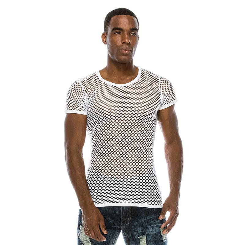  White Mesh T-Shirt by Queer In The World sold by Queer In The World: The Shop - LGBT Merch Fashion