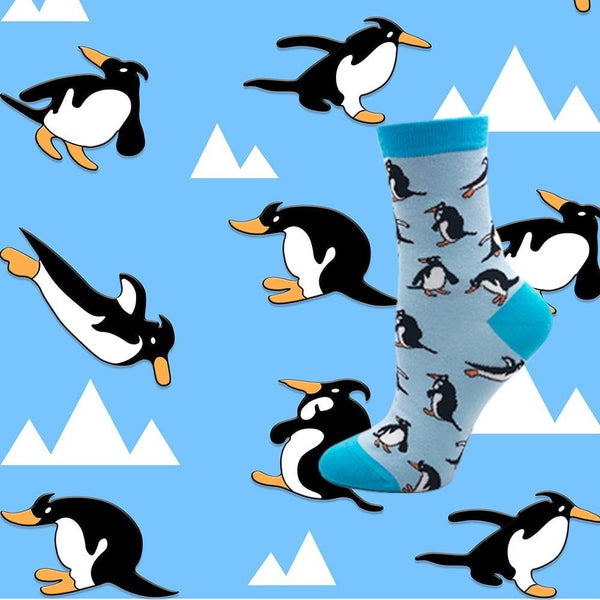  Happy Penguin Socks by Queer In The World sold by Queer In The World: The Shop - LGBT Merch Fashion