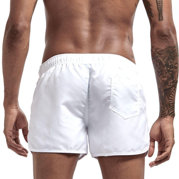  Jockmail Classic White Swim Shorts by Oberlo sold by Queer In The World: The Shop - LGBT Merch Fashion