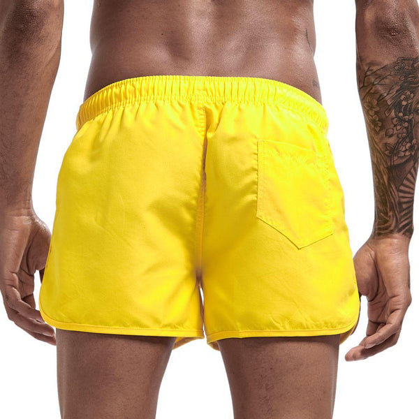  Jockmail Classic Yellow Swim Shorts by Queer In The World sold by Queer In The World: The Shop - LGBT Merch Fashion