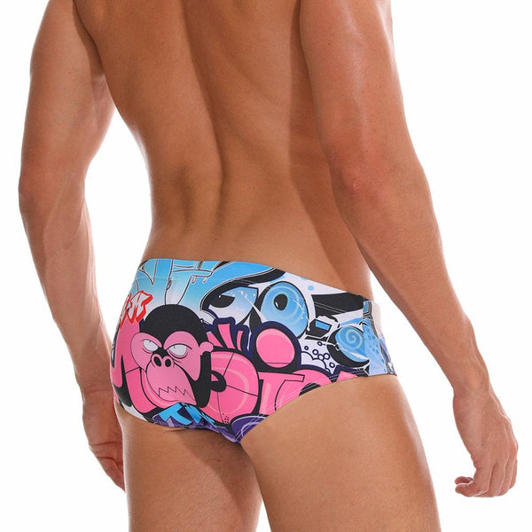  Monkey Business Swim Briefs by Queer In The World sold by Queer In The World: The Shop - LGBT Merch Fashion